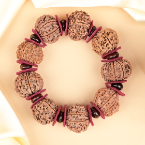 10 Mukhi Rudraksha Bracelet