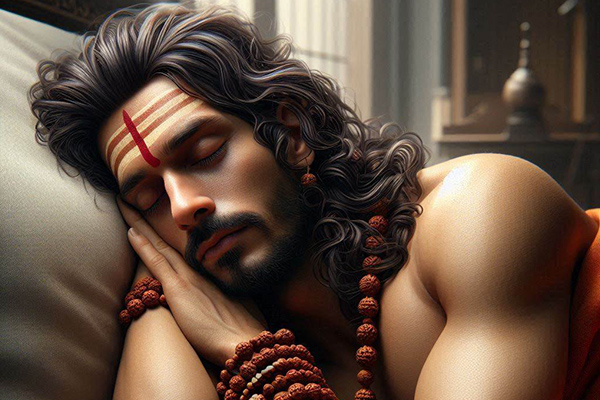 Wearing Rudraksha At Bed Time