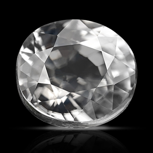 White Zircon Stone - 4.20 Carats