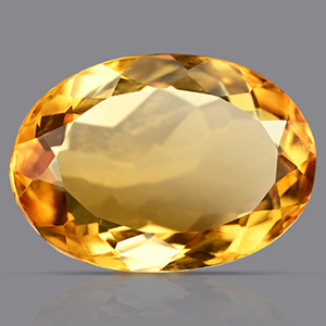 Yellow Citrine Stone - 3.90 Carat
