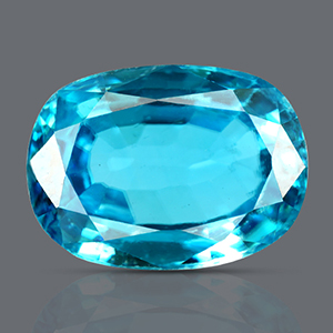 Blue Zircon - 5.24 Carats