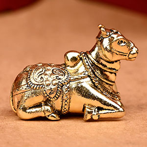 Nandi Shiva Vahan Ashtadhatu Idol