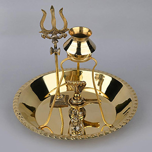 Shivling Nandi Trishul Abhishek Set