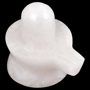 White Agate Shivlinga 97 gms I