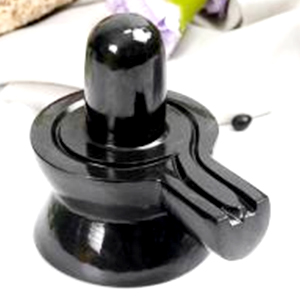 Black Agate Shivling 258 gms