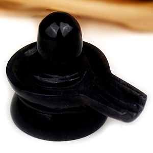 Blue Jade Shivling - 72 gms