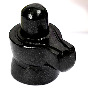 Shivlinga in Black Jade 84 gms I