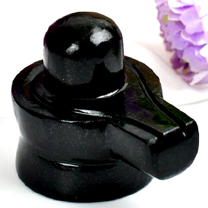 Shivlinga in Black Jade 97 gms I