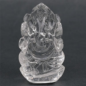 Buy Sphatik Ganesh Idol - 57 gms from Rudra Centre (Rudraksha Ratna) at reasonable prices.