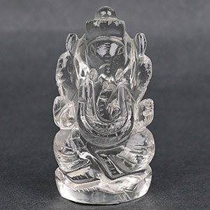 Buy Sphatik Ganesh Idol - 62 gms from Rudra Centre (Rudraksha Ratna) at reasonable prices.