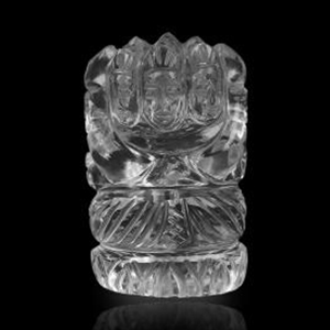 Kartikeya idol in Crystal - 60 gms