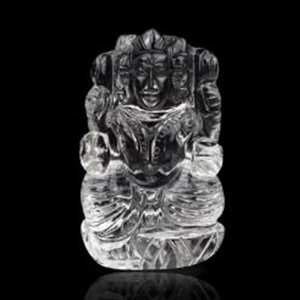 Kartikeya idol in Crystal - 104 gms