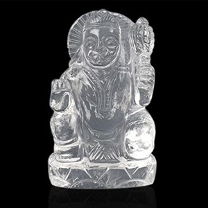 Sphatik Crystal Hanuman Idol