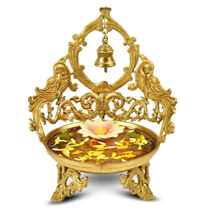 Brass Urli With Bell