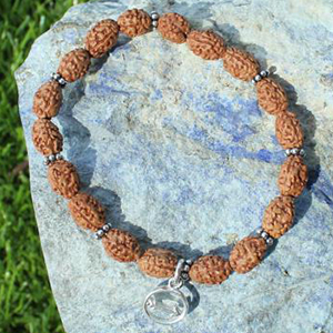 3 Mukhi Mahajwala Java Bracelet in Silver