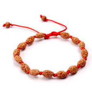 2 Mukhi Moon Bracelet from Java in Silk Thread
