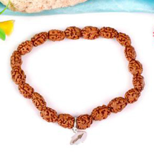 2 Mukhi Moon Java Bracelet (I)