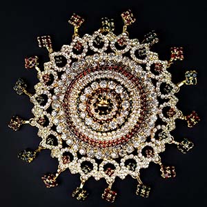 Mata Ka Chatar In Brass (Design 23)