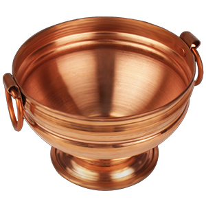 Flower Container In Copper