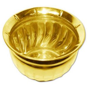 Flower Container In Brass (Design I)