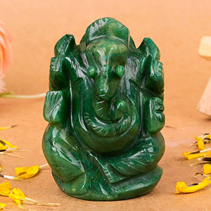 Budd Stone Ganesha Murti - 114 gms