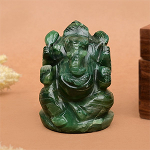 Budd Stone Ganesha Idol - 123 gms