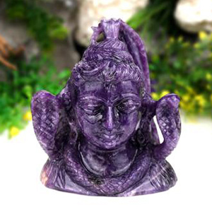 Shiva in Lepidolite - 1.01 kgs