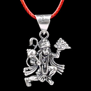 Sanjeevani Parvat Hanuman 925 Silver Pendant