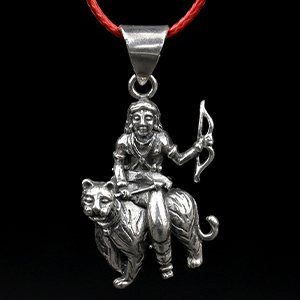 Lord Ayyappa 925 Silver Pendant