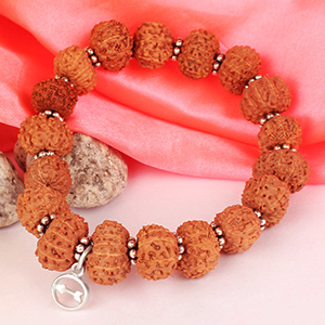 11 Mukhi Ekadash Rudra Java Bracelet