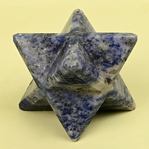Blue Sodalite Star Pyramid