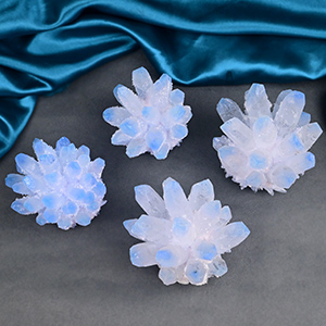 Natural Aquamarine Cluster