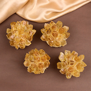 Natural Citrine Cluster