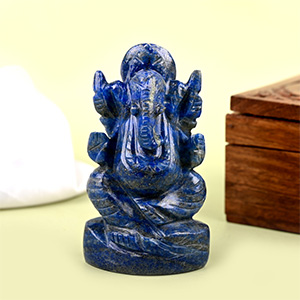Lapis Lazuli Ganesh Idol - 169 gms