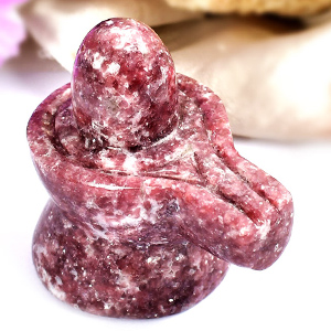 Lepidolite Shivlinga 83 gms