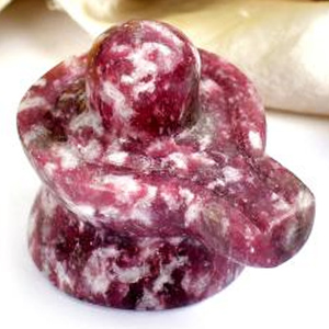 Lepidolite Shivlinga 85 gms I