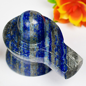 Lapis Lazuli Shivlingam - 202.92 gms