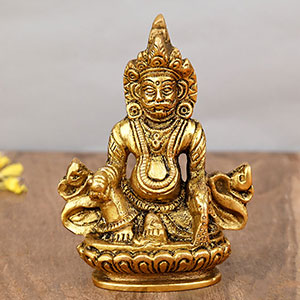 Kuber Maharaj Brass Idol