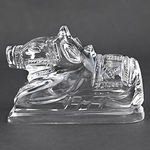 Crystal Sphatik Nandi - 269 gms