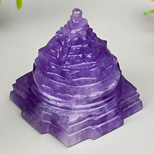 Amethyst Shree Yantra - 47 gms