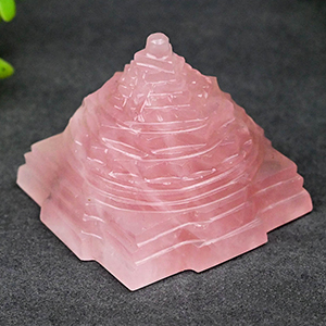 Rose Quartz Shree Yantra - 80 gms