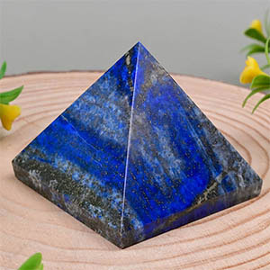 Natural Lapis Lazuli Pyramid