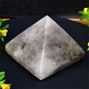 Smoky Quartz Pyramid - 417 gms