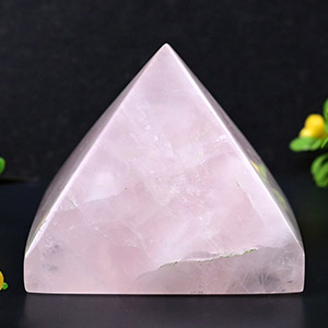 Rose Quartz Pyramid - 420 gms