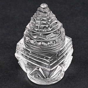 Sphatik Shree Yantra on Lotus - 98 gms