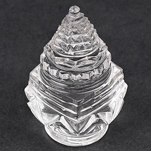 Sphatik Shree Yantra on Lotus - 97 gms