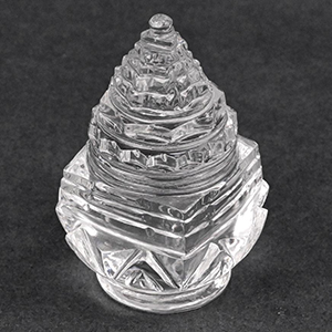 Sphatik Shree Yantra on Lotus - 93 gms