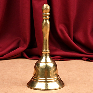 Buy Brass Puja Ghanti Hand Bell from Rudra Centre (Rudraksha Ratna) at reasonable prices.