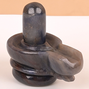Blue Sapphire Shivling - 232 Carats