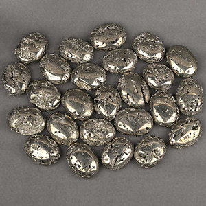 Natural Pyrite Palm Stone